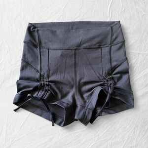 Lululemon black mini shorts